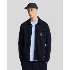 Lyle & Scott  Emblem Loopback Collared Track Jacket