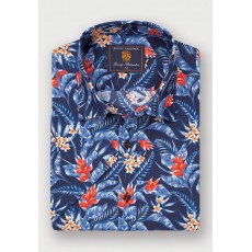 Brook Taverner Bird of Paradise Tropical Shirt