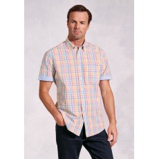 Brook Taverner Portofino Check Short Sleeve Shirt