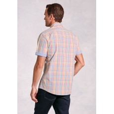 Brook Taverner Portofino Check Short Sleeve Shirt