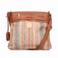 Rieker Stripe Handbag with zipper