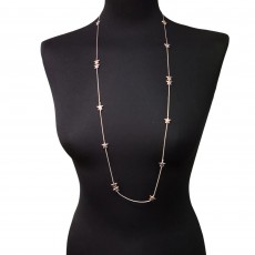 Jess & Lou Delicate Cascading Mixed Stars Necklace