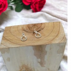 Jess & Lou Delicate Infinity Hook Earrings