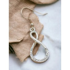 Jess & Lou Delicate Infinity Hook Earrings