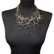 Jess & Lou Statement Wire Choker Necklace