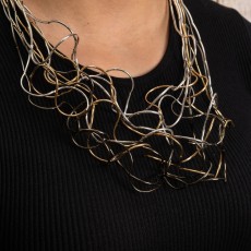 Jess & Lou Statement Wire Choker Necklace