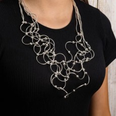 Jess & Lou Statement Wire Choker Necklace