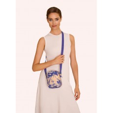 Powder China Blue Blooms Canvas Out and About Bag