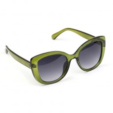 POM Olive Green Recycled Polycarbonate Butterfly Sunglasses