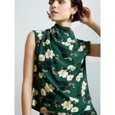 French Connection Rhian Draped Sleeveless Top