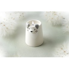 Send With Love Ceramic Dog Tealight Send With Love Ceramic Dog Tealight