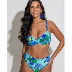 Pour Moi Free Spirit Lightly Padded Underwired Twist Front Bikini Pour Moi Free Spirit Lightly Padded Underwired Twist Front Bikini