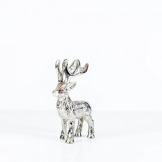 Tilnar Giftware Highland Stag Medium 14cm Silver Tilnar Giftware Highland Stag Medium 14cm Silver