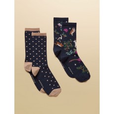 Joules Everyday 2 Pack Socks Joules Everyday 2 Pack Socks