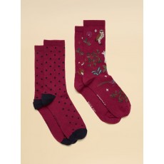 Joules Everyday 2 Pack Socks Joules Everyday 2 Pack Socks