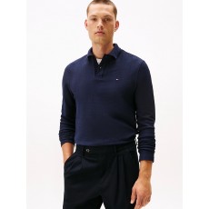 Tommy Hilfiger LS Herringbone Reg Polo Tommy Hilfiger LS Herringbone Reg Polo