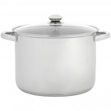 Judge Essentials Glass Lid Stock Pot 26cm Judge Essentials Glass Lid Stock Pot 26cm