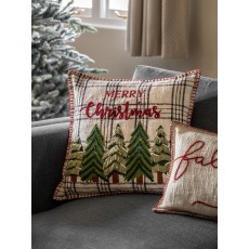 Heritage Trees Christmas Cushion Heritage Trees Christmas Cushion