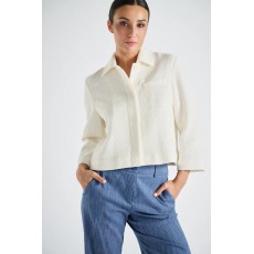 Marie Mero Jacquard jacket with collar Marie Mero Jacquard jacket with collar