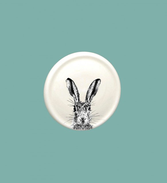 Sassy Hare Fine Bone China Coaster