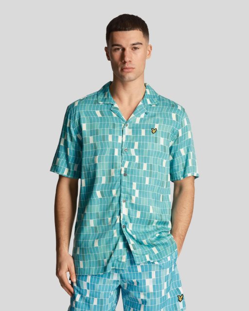 Lyle & Scott Pool Print Shirt