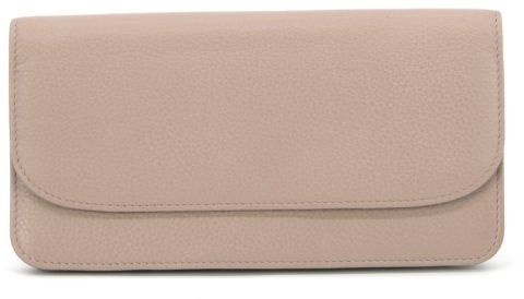 Golunski Large Leather Purse Taupe