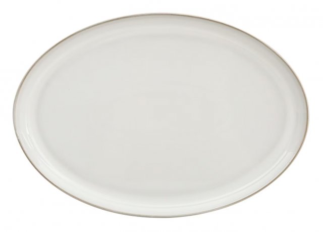 Denby Canvas Med Oval Plate/Tray-Natural