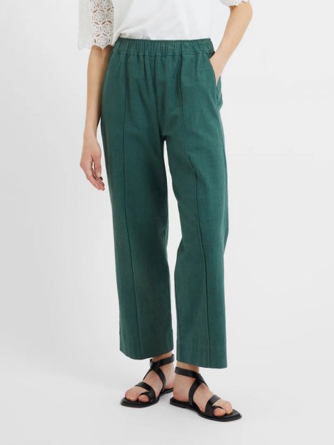 Great Plains Crinkle Cotton Trousers