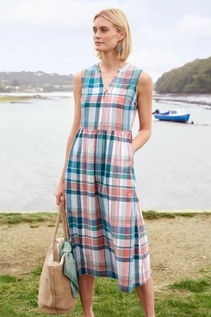 Seasalt Bassett Wood Dress in Laburnum Helford