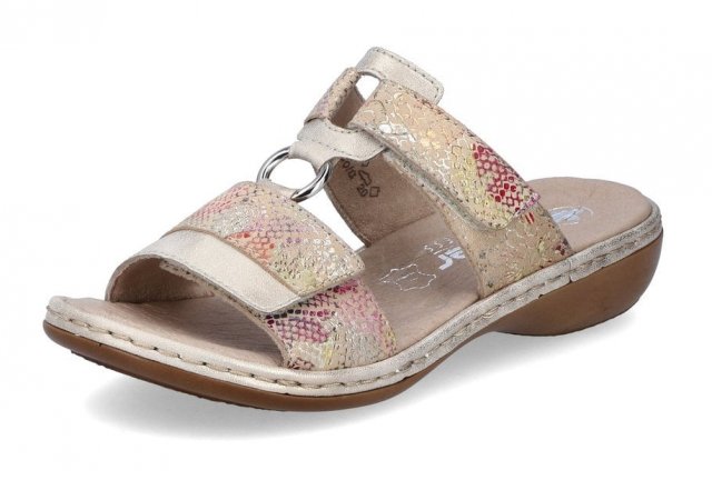 Rieker Beige Multi Sandal