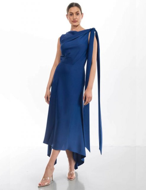 Kevan Jon Didi Drape Dress