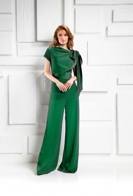 Kevan Jon Didi Drape Jumpsuit