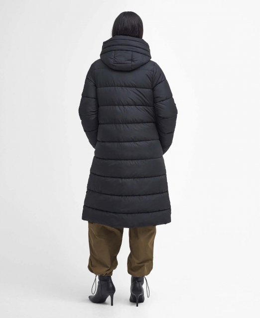 Barbour International Longline Barron Puffer