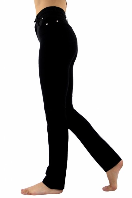 Marble Full Length Slim Straight Leg Jeans