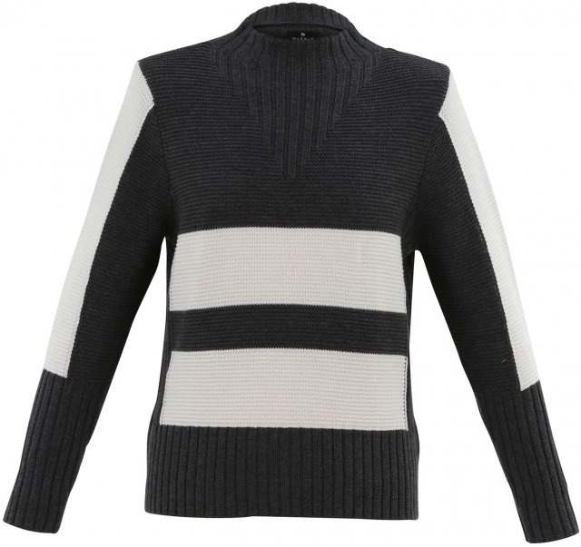 Marble Chunky Stripe Pullover