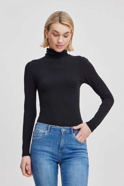 B. Young Pamila roll neck T-Shirt