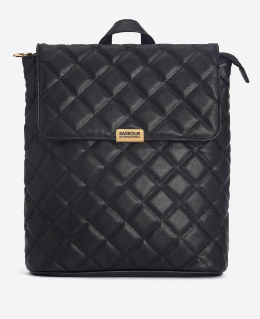 Barbour International  Quilted Hoxton  Backpack