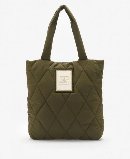 Barbour Mariah Quilted Tote Bag