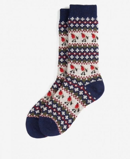 Barbour Robin Fair Isle Sock