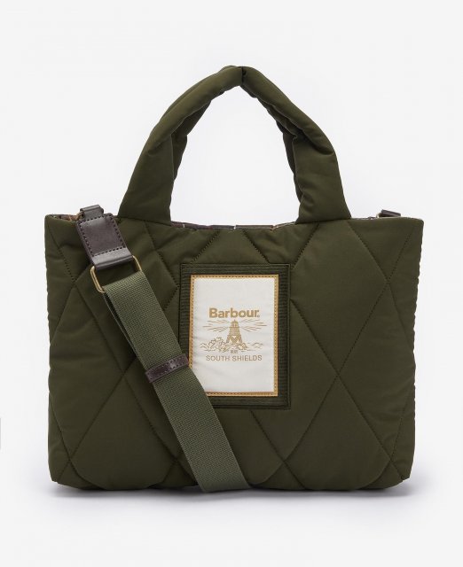 Barbour Mariah Mini  Quilted Tote Bag