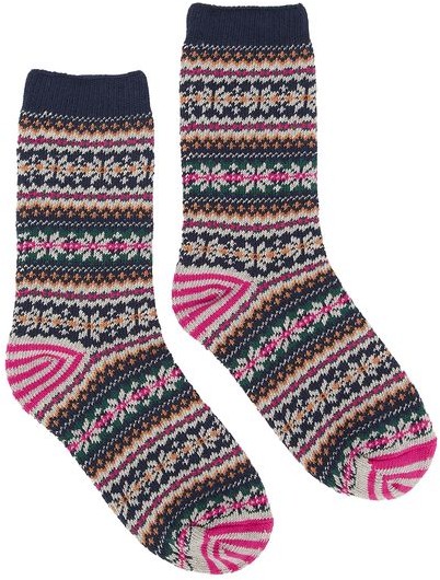 Joules Lucille Fairisle Socks