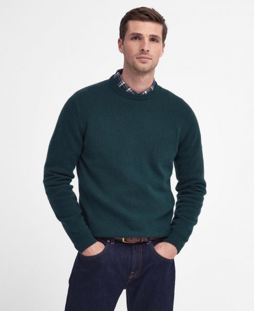 Barbour Essental Patch Crew Neck Sweater