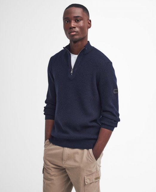 Barbour International Crawley Funnel Neck Jumper