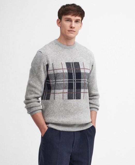 Barbour Medlock Intarsia Crew Neck Sweater