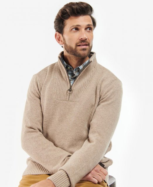 Barbour Nelson Essentiel Half Zip Jumper