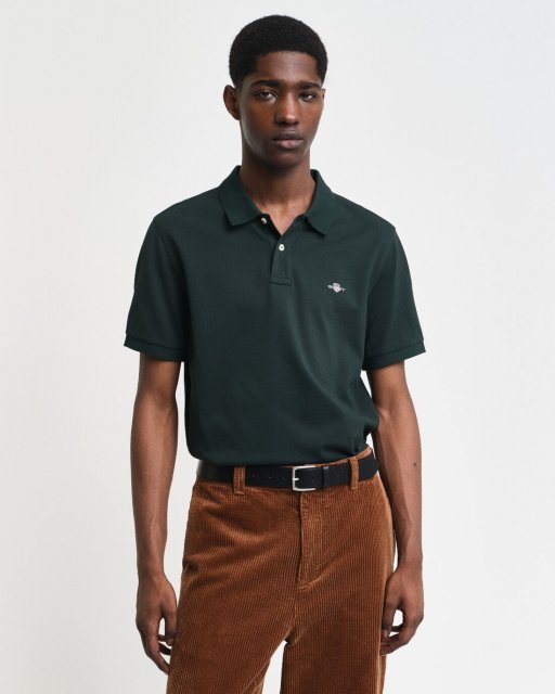 Gant Reg Shield SS Pique Polo