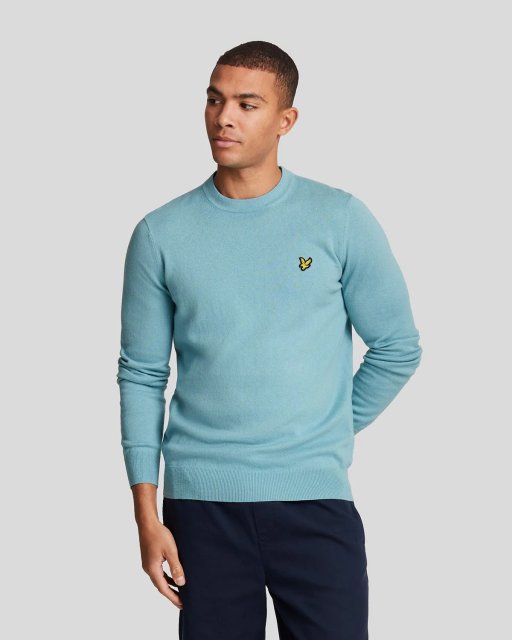 Lyle & Scott Cotton Merino Crew Neck Jumper