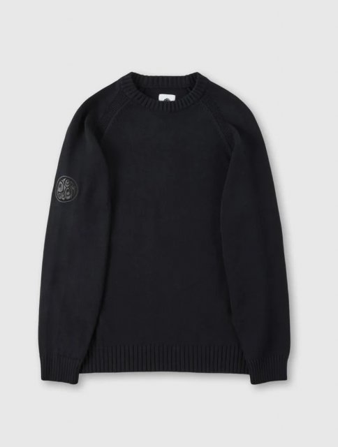 Pretty Green Mason Crew Knit Jumpers Barbours