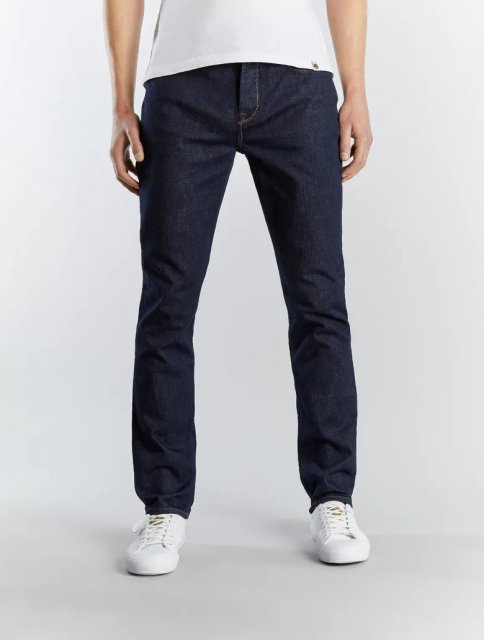 Pretty Green Mens Slim Fit Jeans Rinse Wash