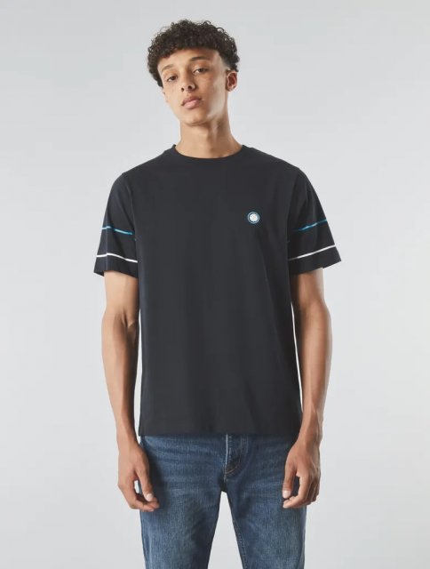 Pretty Green Tilby Sleeve Stripe T-Shirt